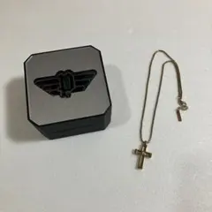 POLICE ネックレス クロス ゴールドカラー