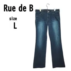 【L(3)】Rue de B リューデベー レディース ジーンズ ブーツカット