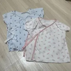 ファミリア　短肌着　セット　50-60