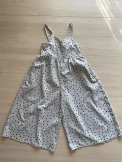 GU ドット柄サロペット size:120