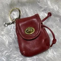 コーチ COACH オールドコーチ ミニポーチ キーホルダー コインケース