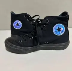 美品 コンバース オールスター ハイカット スニーカー ブラック 23cm箱なし