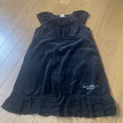 ワンピース◻️ベロア◻️女の子◻️120cm◻️ノースリーブ
