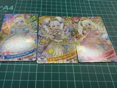 マクドナルドハッピーセット　ひみつのアイプリ　アイプリカード3種類コンプリート