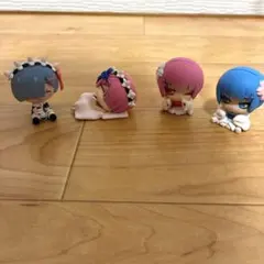 Re:ゼロから始める異世界生活 おねむたん3点＆ちょこのっこ1点 レム ラム