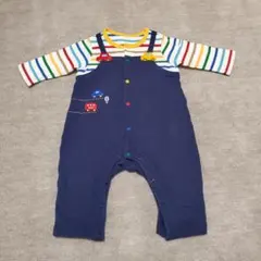 ミキハウス ロンパース 70　美品