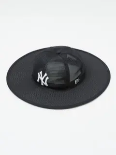 美品】NEW ERA ヤンキース メッシュ ロングブリムハット 7 3/8 - メルカリ