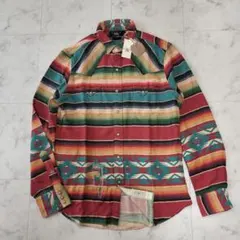 タグ付 RRL Serape Western Shirt Mリペア加工 セラーペのサムネイル
