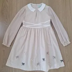 TOCCA 130サイズ ベージュ ワンピース　発表会　入学式