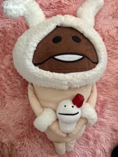 おさわり探偵なめこ栽培キット ぬいぐるみ 白ウサギなめこ BIG うさぎ