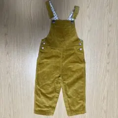 プチバトー⭐︎ コーデュロイオーバーオール 18m 81cm