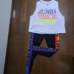 ⭐値下げしましたZUMBA トップ&レギンス2点セット