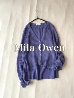 ミラオーウェンMila Owenコットン春ニットアンサンブル