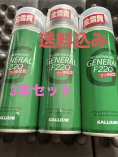 【3本セット】スキー、スノボオールラウンド　GALLIUM F220