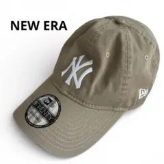 美品　ニューエラ　キャップ　9TWENTY ニューヨーク・ヤンキース　ベージュ