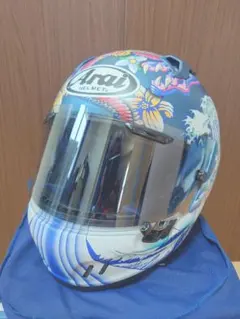 値下げ可 Arai坂田和人レプリカヘルメットLサイズ フルフェイス - メルカリ