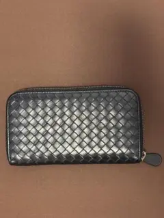BOTTEGA VENETA 長財布 イントレチャート ラウンドファスナー