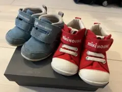 new balance & miki HOUSE ベビーシューズセット