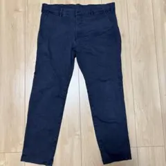 UNIQLO 88センチ　ユニクロ チノパン ネイビー