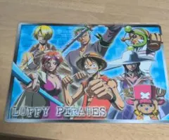 ONE PIECE ルフィ海賊団 下敷き 2005年