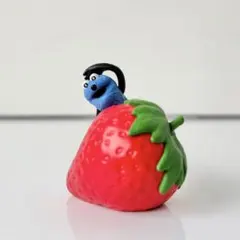 パペットスンスン　イチゴ　フィギュア　スンスンを探せマスコット
