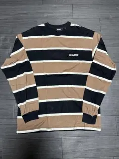 XーLARGE ロンT ボーダー