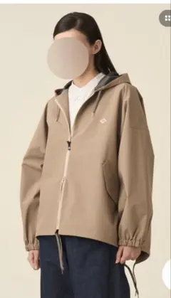 新品未使用　DANTON ナイロンジャケット　ベージュ