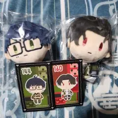 豊前江・篭手切江フィンガーパペット 御伴散歩 フリュー ぽちくじ 刀剣乱舞