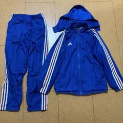 極美品　希少 裏起毛￼￼【￼adidas】ナイロンジャケット セットアップ