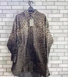 LILY LEPPO LEOPARDレオパード ヒョウ柄 長袖シャツ - メルカリ
