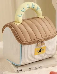 (未使用)Yooshoverk コテージ型コスメケース　バニティ