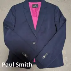 Paul Smith 　ポールスミス　ネイビー テーラードジャケット　ピンクのサムネイル