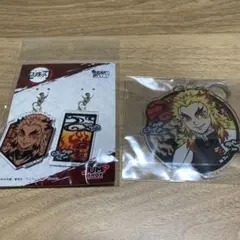 鬼滅の刃　ジャンプショップ　切り絵シリーズ　煉獄杏寿郎　アクリルキーホルダー
