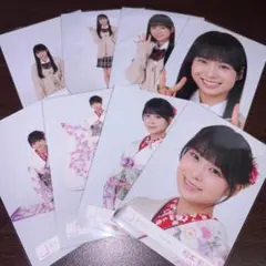 松本和子 櫻坂46 2026年 振袖 スタイリング制服 生写真 8種コンプ