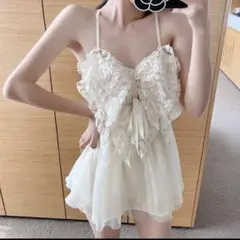 SHUXIANGNA ベージュ ワンピース水着 新品未使用 タグ付き