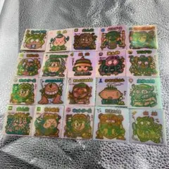 【A204】ロッテ 旧ビックリマンシール プリズム20枚セット 当時物