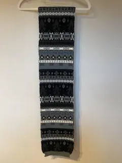 BEAMS マフラー　ノルディック柄