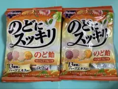 春日井製菓 のどにスッキリ マイルドフルーツ のど飴 2袋のサムネイル