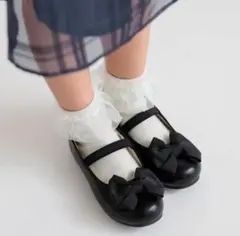 branshes 18cm フォーマル バレエシューズ リボン 卒園式 入学式