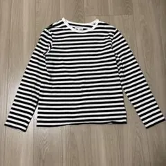 agnès b. 長袖　ボーダーカットソー