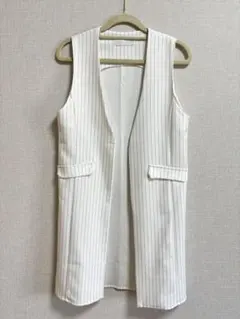 CECIL McBEE ストライプ ノースリーブベスト