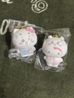 ちいかわ シークレットフロッキーマスコットチャーム キティ