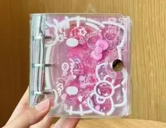 【新品】シール帳　バインダー　ハローキティ