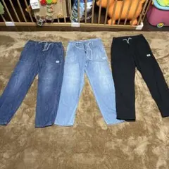 Wranglerデニム・ストレートパンツ（3点セット）