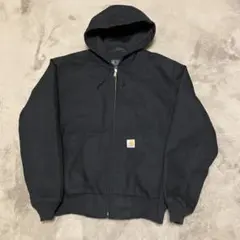 美品　カーハート アクティブジャケット Active Jacket ブラック　黒