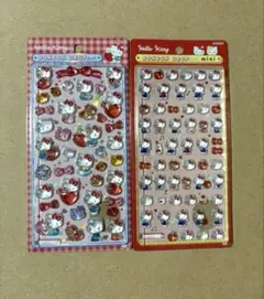 ボンボンドロップシール 赤キティ第2弾・赤キティmini 2枚セット まとめ売り