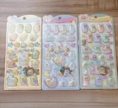 【正規品】うるちゅるPOP SEAL んぽちゃむ　おぱんちゅうさぎ　3枚セットのサムネイル