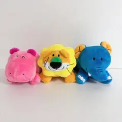 たべっ子どうぶつ 寝そべりぬいぐるみ らいおん ぞう かば