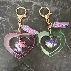 パワーパフガールズ　アクリルキーホルダー　ブロッサム　バターカップ　２個セット