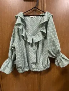 ブラウス トップス　レトロ